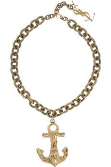 ysl anchor necklace|ysl signature necklace.